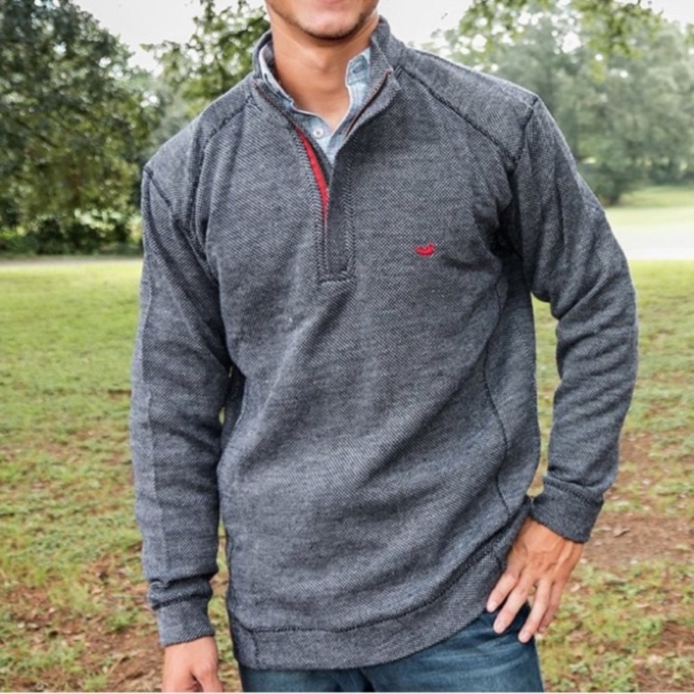 Southern Marsh Front Range Pullover Quarter zip Sweater size Medium